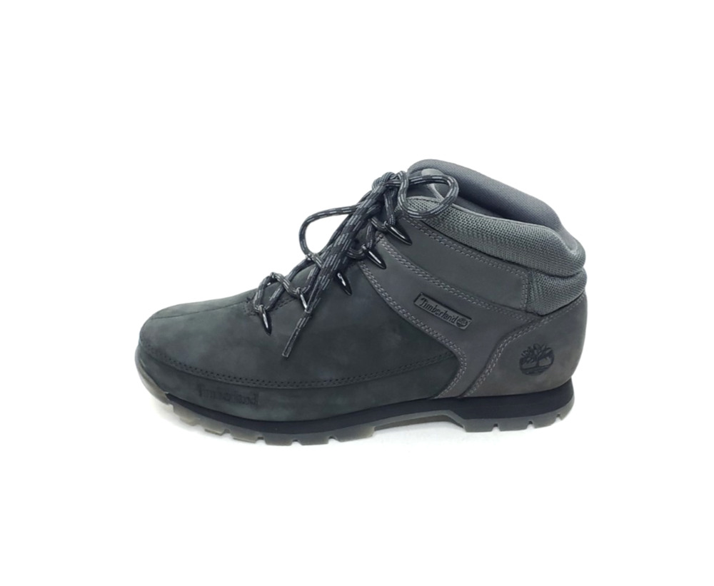 Timberland Euro Sprint Hiker Men’s Mid Hiking Boots Gray Nubuck Size 10.5